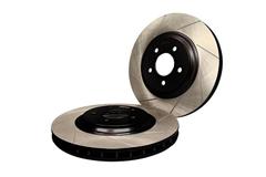 Mustang Rear Drilled & Slotted Brake Rotors